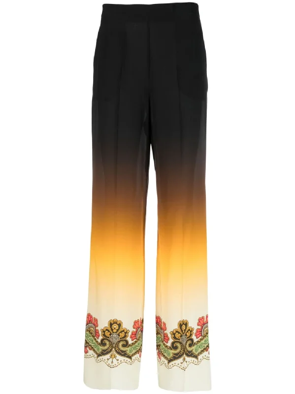 Etro Trousers Black Trousers fashionable chic