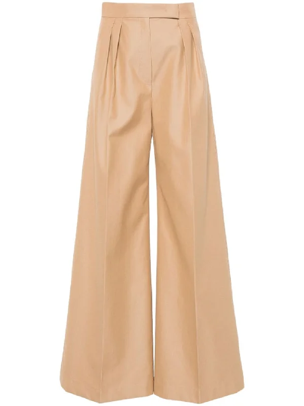 Max Mara Trousers Camel Trousers practical easy-care