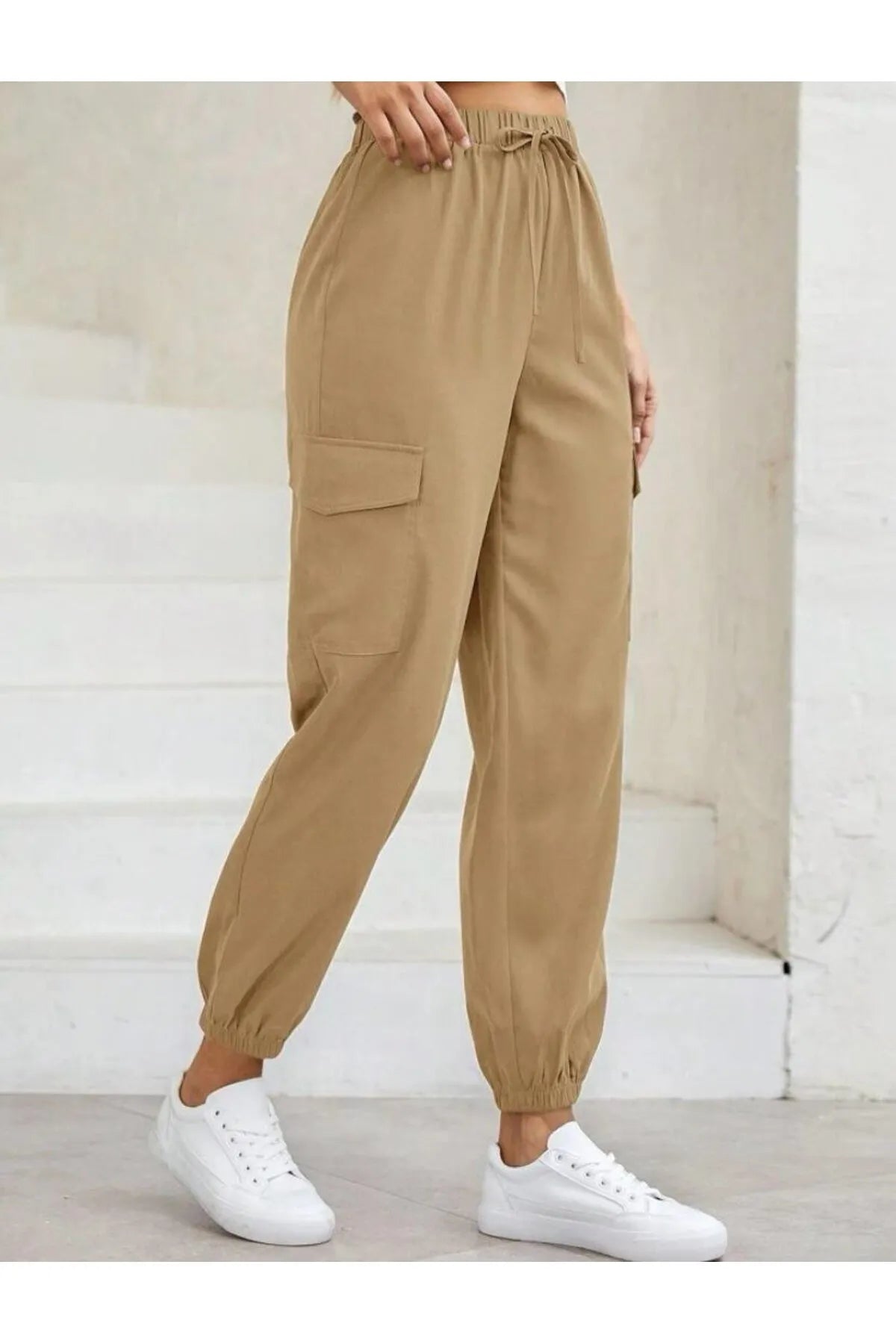 Janes Women's Two Thread Fabric Trousers with Cargo Pocket Trousers Custom Made