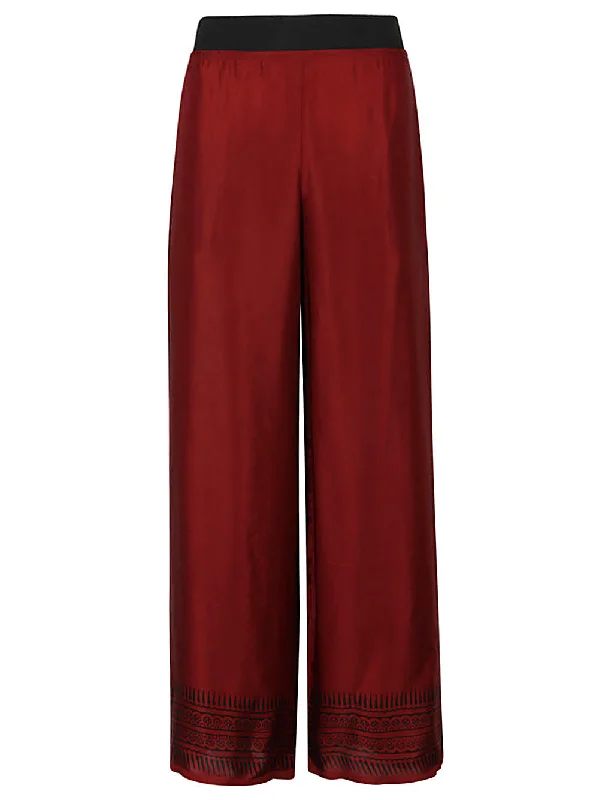 Obidi Trousers Bordeaux Trousers Timeless Classic