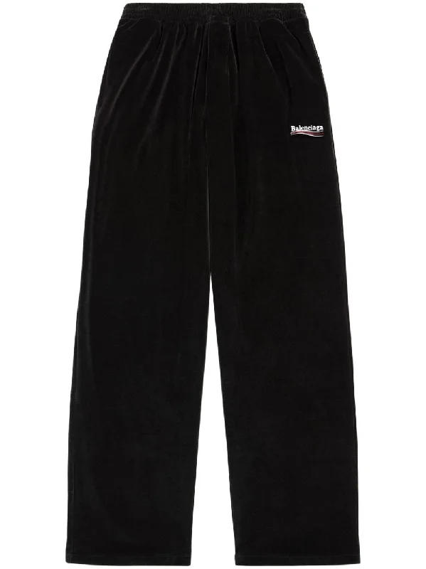 Balenciaga Trousers Black Trousers Tapered Slim Fit