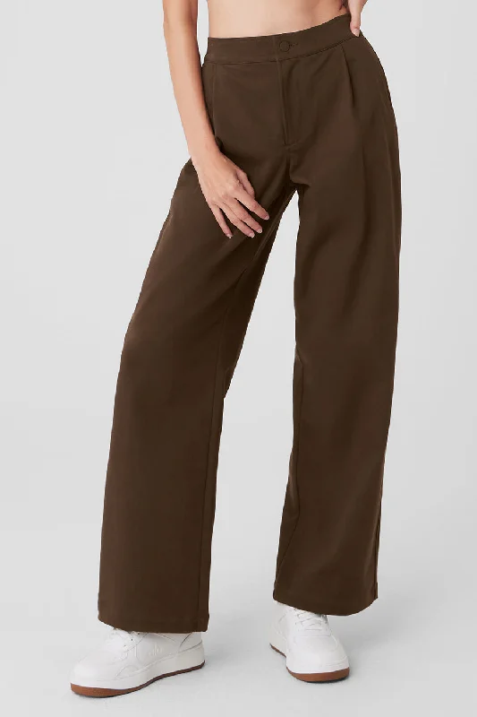 Road Trip Trouser - Espresso Trousers versatile functional