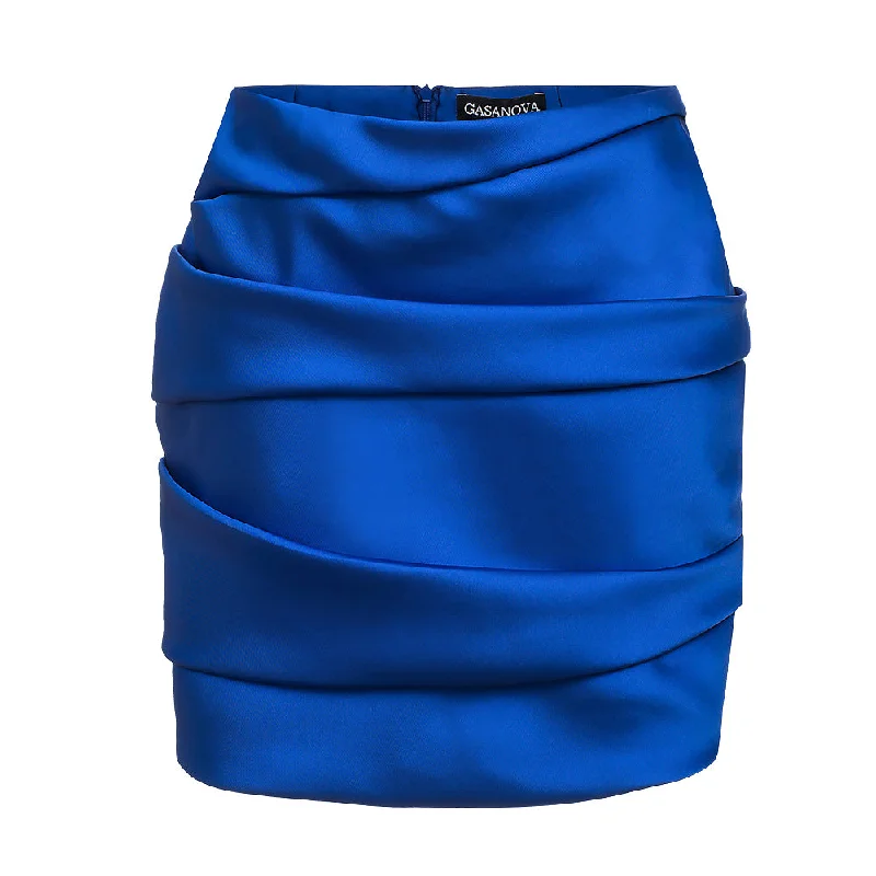 Taffeta Mini Skirt velvet skirt plush