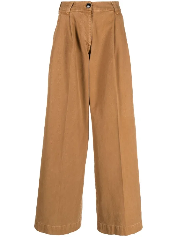 Gabriele Pasini Trousers Brown Trousers Running Lightweight