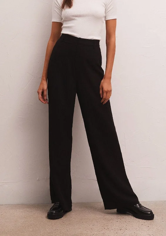 wide leg rayon trouser pant Trousers Culottes Wide Leg