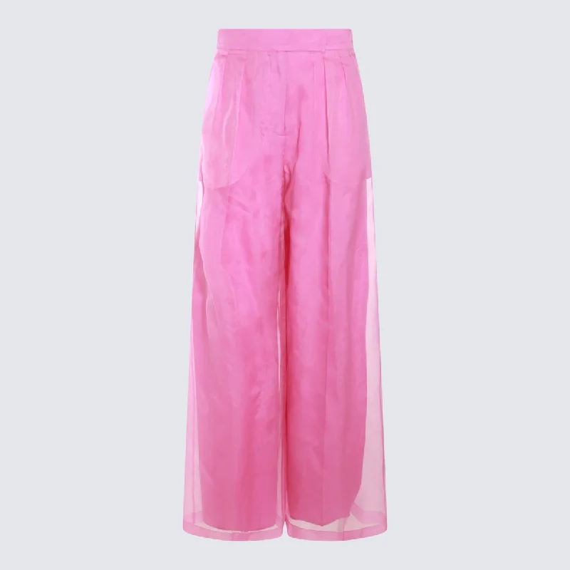 Max Mara Trousers Pink Trousers Evening Elegant