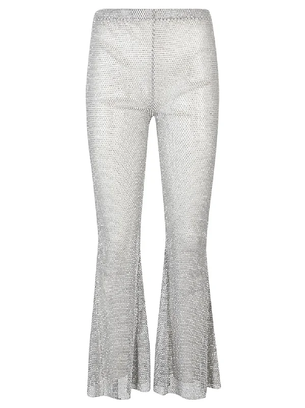 Santa Brand Trousers Silver Trousers Gym Athletic