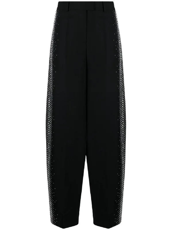 The Attico Trousers Black Trousers sophisticated sleek