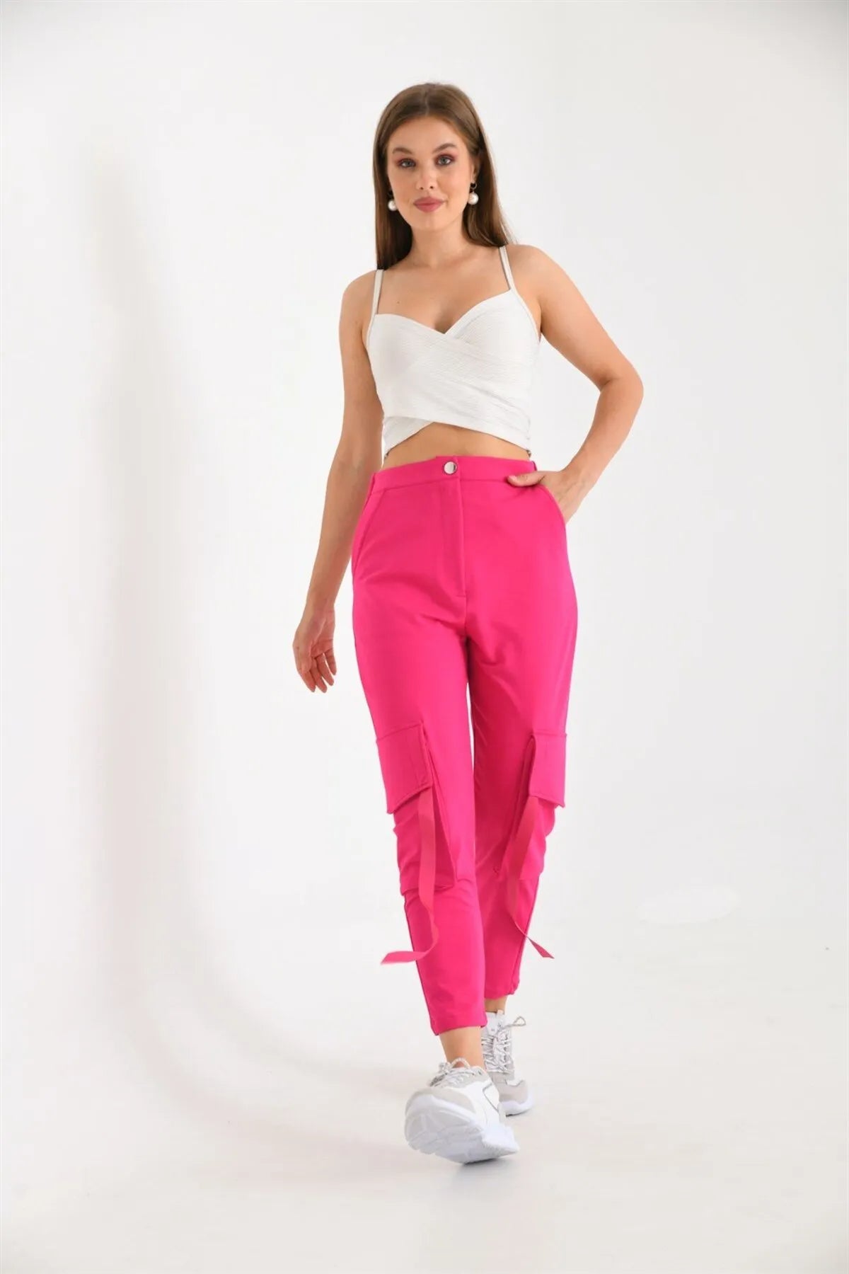 FTZ Women Women's Two Rope Trousers Trousers Brand Named