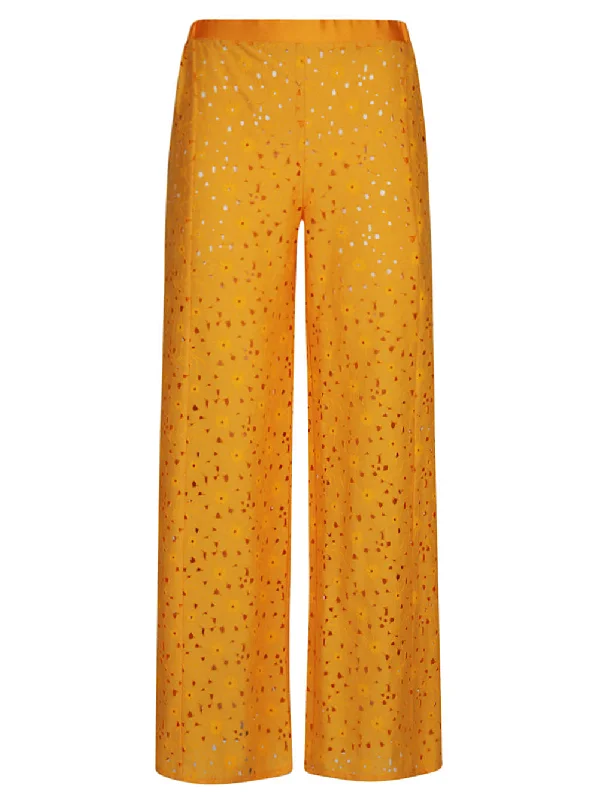 Feel Me Fab Trousers Yellow Trousers Capri Summer