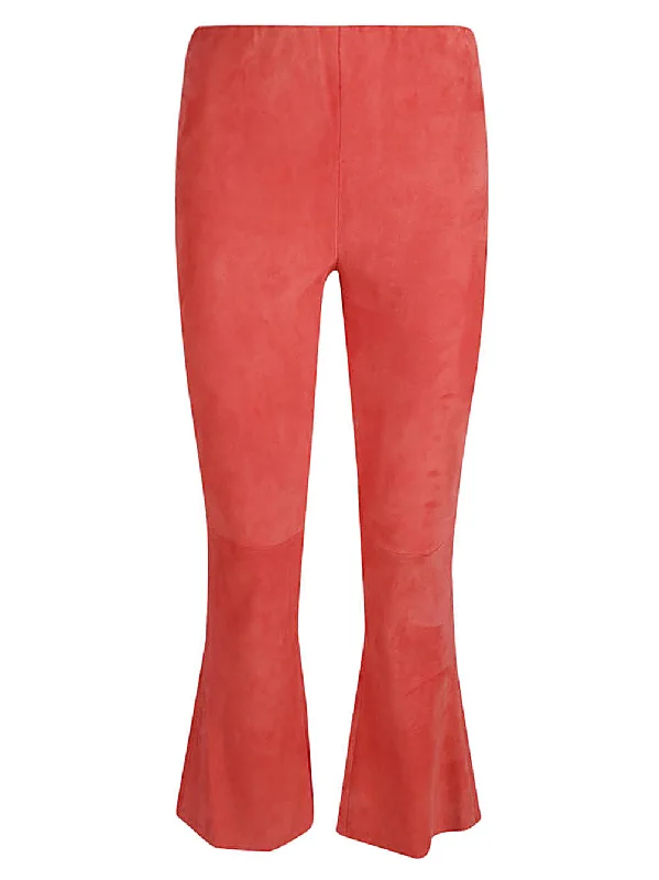 Via Masini 80 Trousers Red Trousers Harem Relaxed Fit