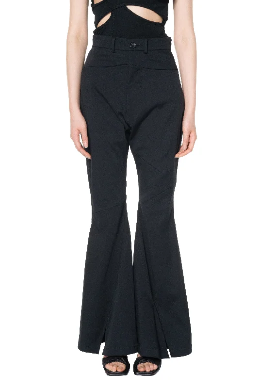 Black Flared Trousers Trousers Bestseller Popular