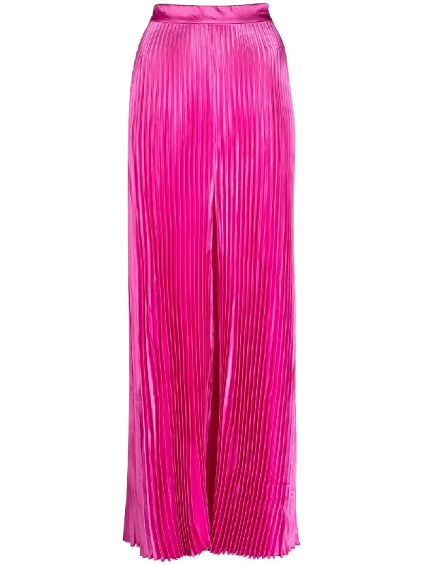 L'idee Woman Trousers Fuchsia Trousers luxurious high-end