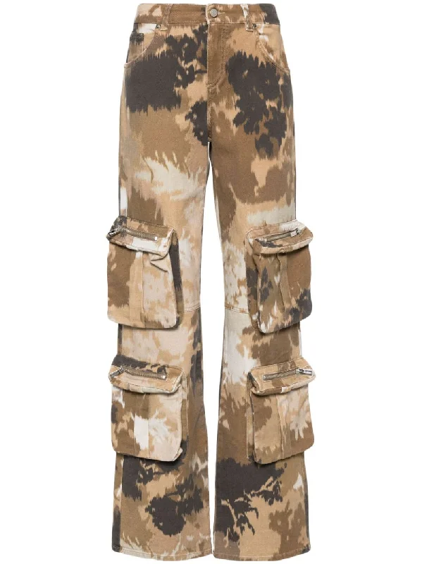 Blumarine Trousers Beige Trousers Designer Luxury