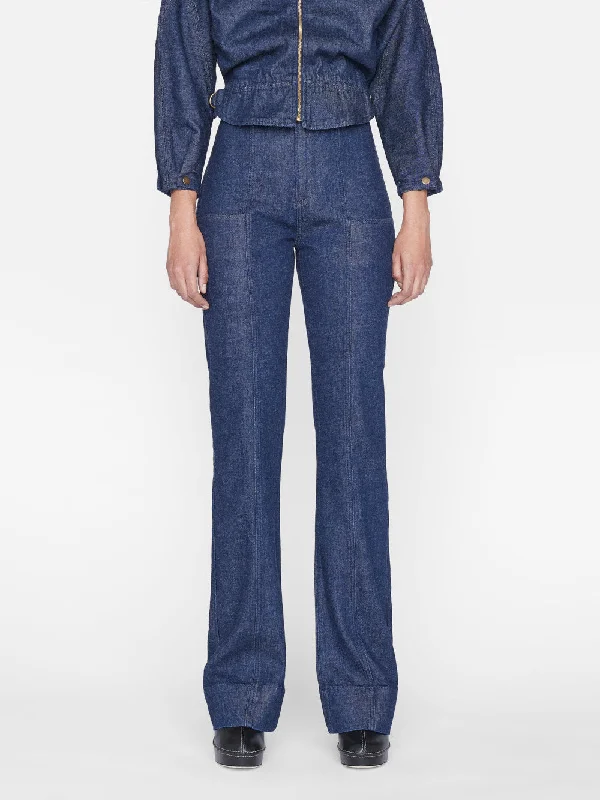 Seamed Pocket Pant -- Rinse Denim Comfort,