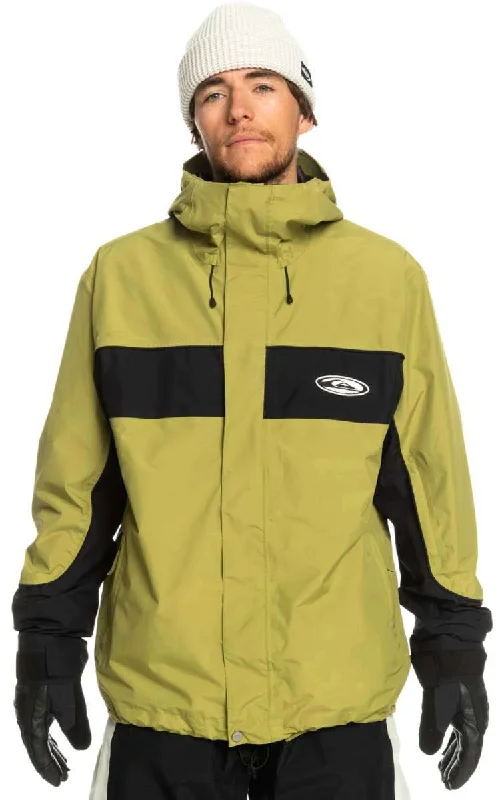 Quiksilver High Altitude GORE-TEX Insulated Jacket 2024 Snapped Jacket Toggled Jacket Drawstring Jacket