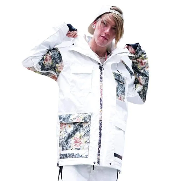 MARQLEEN PLATINUM II JACKET-WHITE (Japanese Brand) ML9003-000 [Unisex] Bomber Jacket Anorak Windbreaker