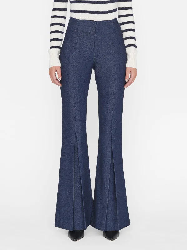 Pleated Denim Pant -- Rinse Limited Edition Stretch,