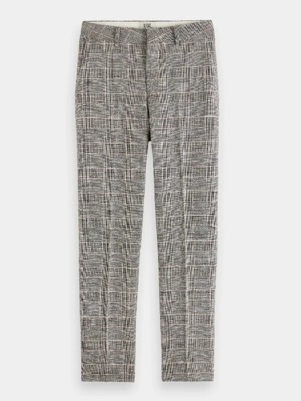 Lowry mid-rise slim-fit checked pants Best Seller Skinny,