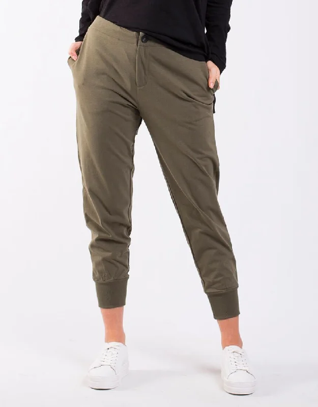 Foxwood - Chelsea Pant Khaki Leggings Wide-Leg,