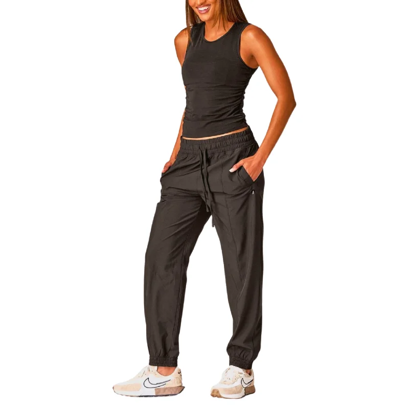 Running Bare Academy Womens Pants Comfort High-Waisted,