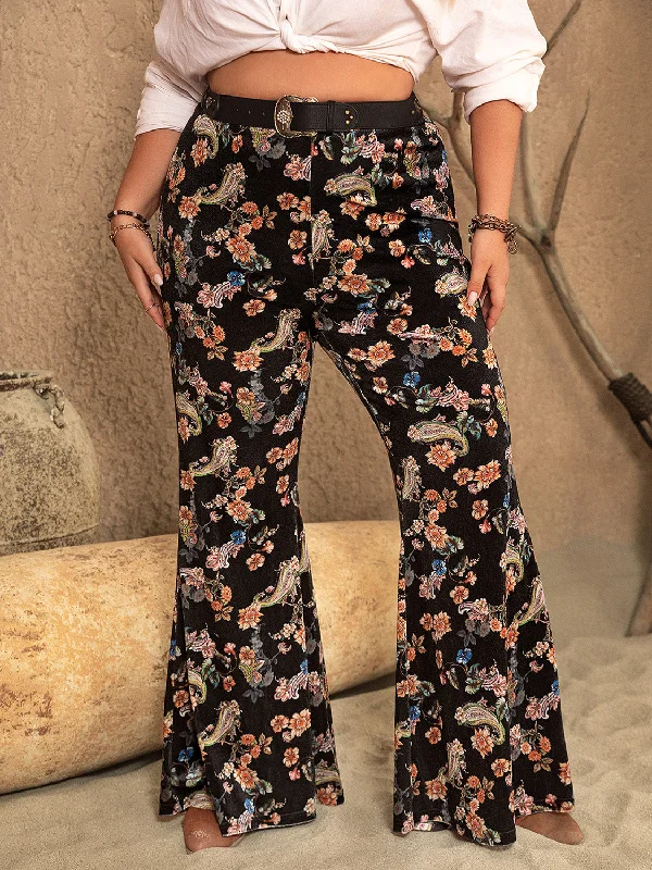 Hazel Blues® | Wide Leg Printed Pants Limited Edition Pants,