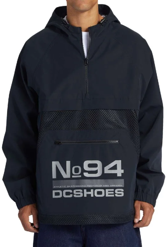 DC Lofi Shell Anorak Jacket 2024 A-Line Jacket Boat Neck Shawl Collar