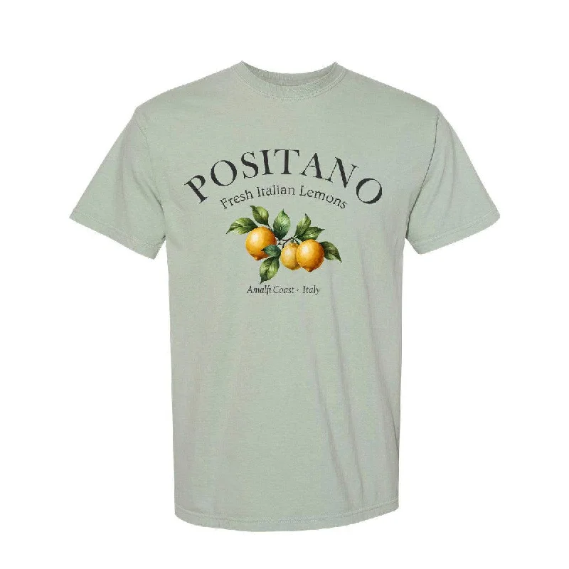 Positano Lemons Tee Modern Contemporary Chic