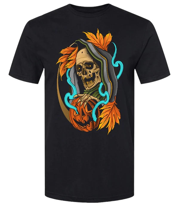 Reaper Delight Shirt Spandex Blend Rayon Blend Denim Blend