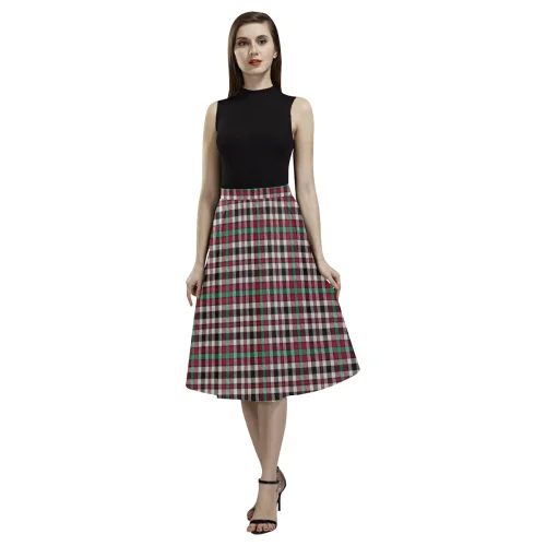 Borthwick Dress Ancient Tartan Aoede Crepe Skirt Tunics Handmade artisanal