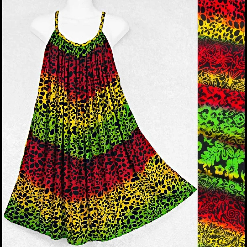 Rasta Parachute Dress Tunics Chic elegant