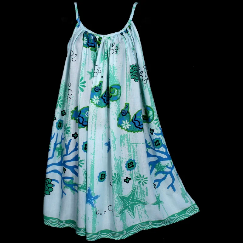 Seahorse Parachute Dress Tunics Print Colorful