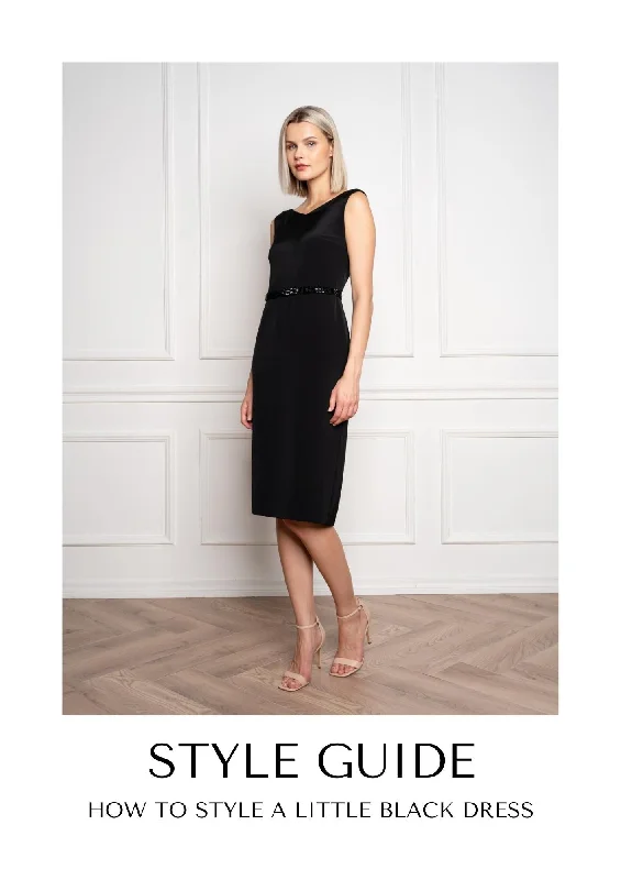 STYLE GUIDE - HOW TO STYLE A LITTLE BLACK DRESS Tunics Chic elegant