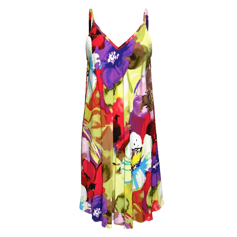 Sundress - Flower Splash Tunics Cozy comfortable