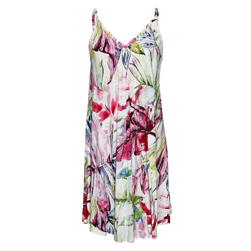 Sundress - 'Akala (Pink) Wind Palm Tunics Versatile stylish