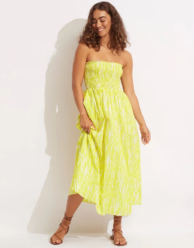 Zahara Dress Skirt - Celery Tunics Travel practical